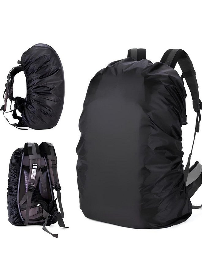 Defflo Rain Cover for Backpack Travel Essentials Rain Cover for School, College,Office, Trekking Bags, Elastic Adjustable All Bag Sizes Rainproof Dust Proof Protector Bag Cover - Image 1