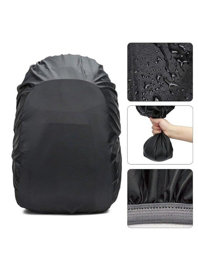 Defflo Rain Cover for Backpack Travel Essentials Rain Cover for School, College,Office, Trekking Bags, Elastic Adjustable All Bag Sizes Rainproof Dust Proof Protector Bag Cover - Image 4