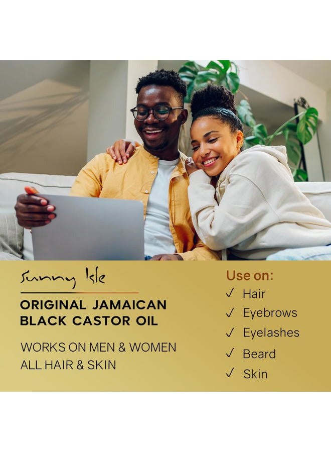 Sunny Isle Jamaican Black Castor Oil 2oz - Image 5