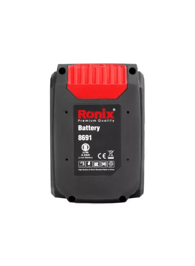 RONIX Cordless Tool Battery 20V ( 86 Series|)  4Ah  # 8691 - Image 4
