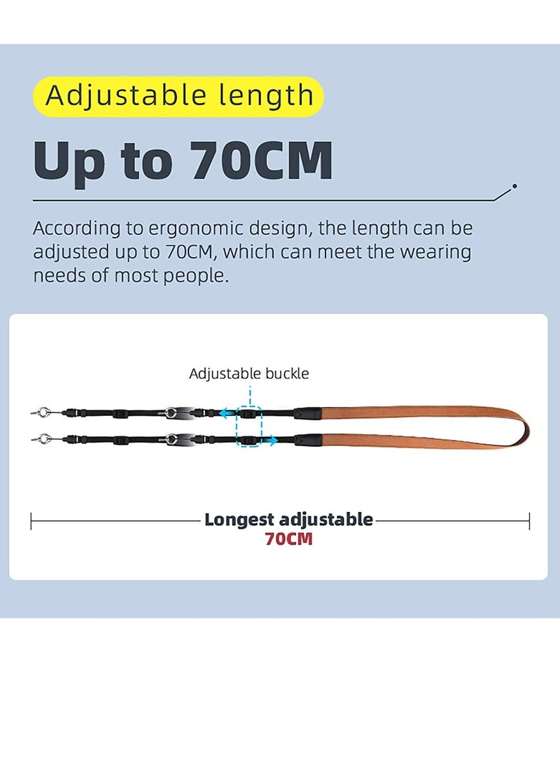 Neck Lanyard for DJI Smart Controller Mavic 2 Accessories for Mavic Air 2 Air 2S Mini 3 PRO Accessories with Screen Remote Controller Shoulder Neck Tape Screws (Brown) - Image 4