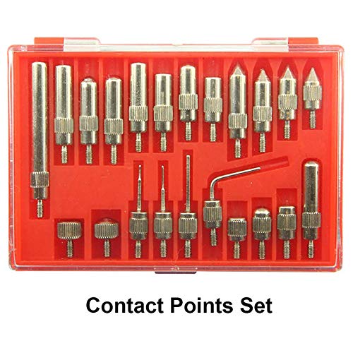 NORTOOLS Dial Indicator with Magnetic Base 0-1.0" & Point Set Dial Test Indicator 0.001" Precision Measuring Gauge Tools Kit， Magnetic Dial Indicator Base Holder with Fine Adjustment - Image 4
