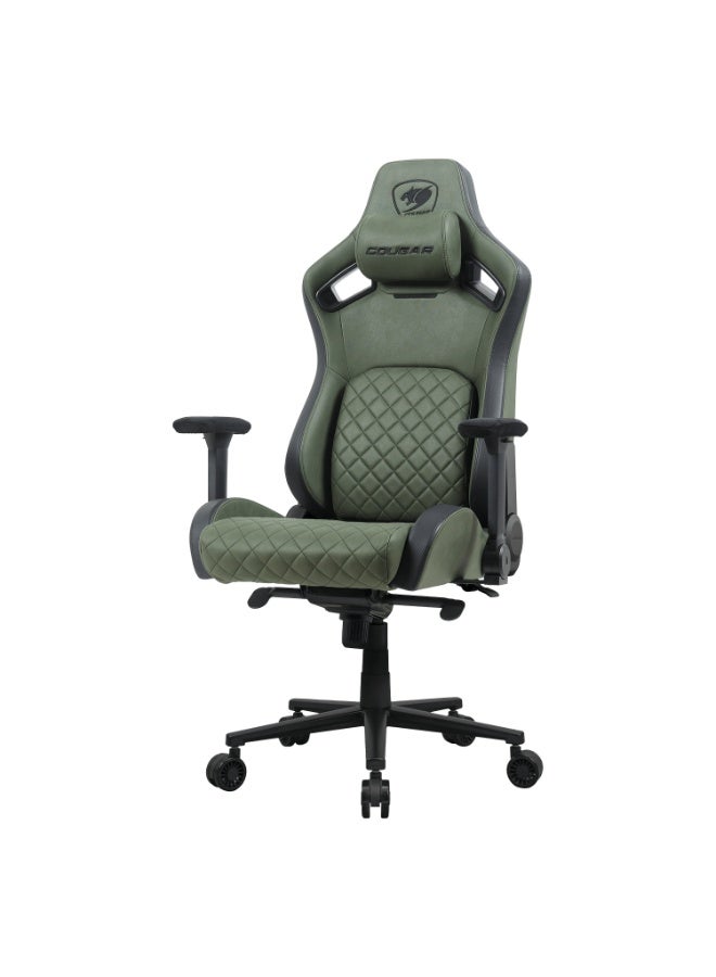 Cougar DEFENSOR S ARMY GREEN F Gaming Chair -Dark Green - Image 2