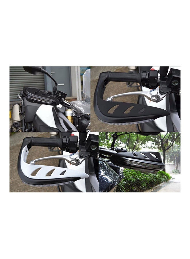 1-Pair Universal Motorcycle Handguard with LED Light - Image 5