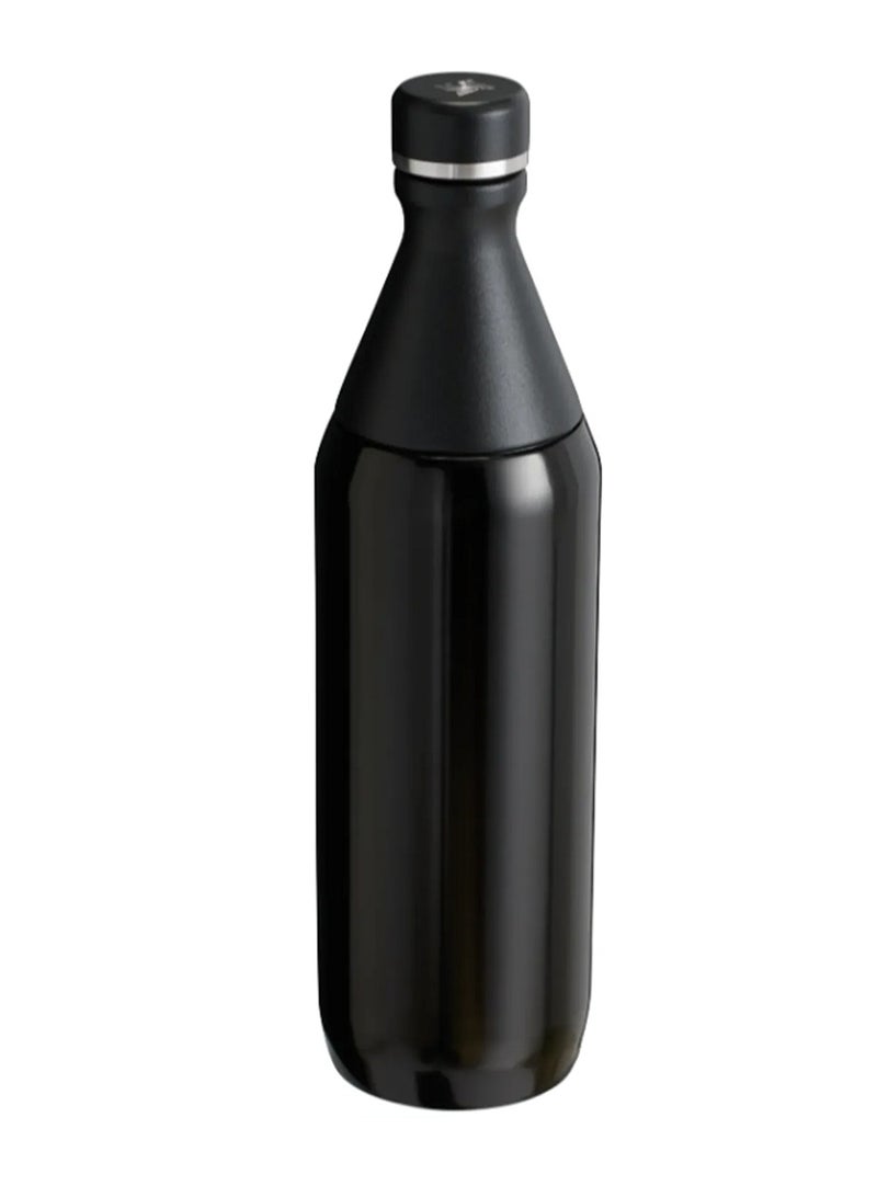Stanley The All Day Slim Bottle 591Ml / 20Oz  Slim & Stylish Stainless Steel Insulated Water Bottle With Double-Wall Vacuum Insulation, Leakproof Design, Bpa-Free, Dishwasher Safe, Car Cup Holder Compatible, Eco-Friendly Recycled Steel, Keeps Drinks Ice-Cold For Hours  Perfect For Work, Travel, Sports & Everyday Hydration - Image 2
