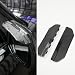 TFNBNG 2PCS Universal SnapOn Side Mirror Rain Guards Car Mirror Rain Visor Eyebrow Cover Carbon Fiber Waterproof Protector for SUV Truck RV Vehicle Accessories - Image 2