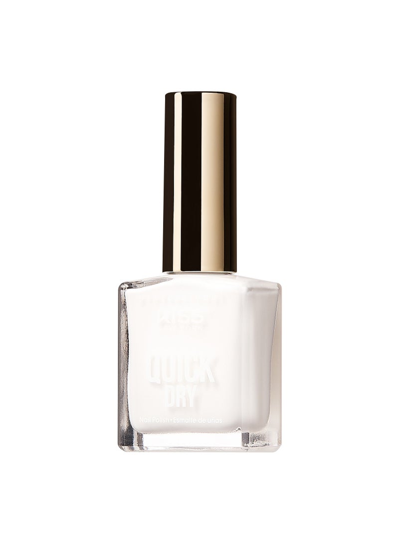 Kiss Quick Dry Nail Polish Vanilla QP02 - Image 1