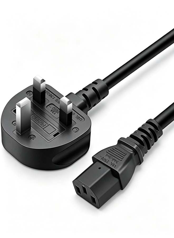 انسجام 1.5 متر / 5 قدم كابل طاقة شاشة (UK) لتلفزيون سامسونج، ديل، سوني، إتش بي LED/LCD الذكي - Image 1