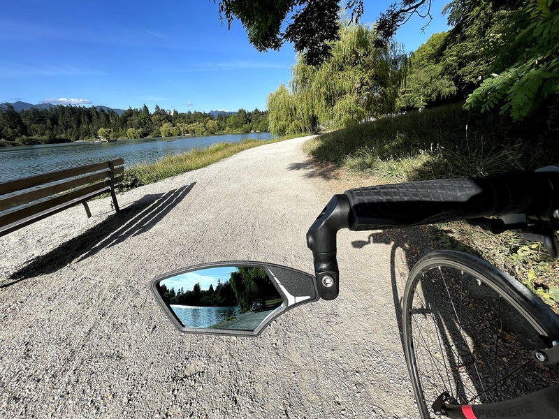 Hafny Bar End Bike Mirror Hf-M900Ls-Fr08 (Hf-M900Lb-Fr08 (Left Side, Anti-Glare Blue Glass)) - Image 5