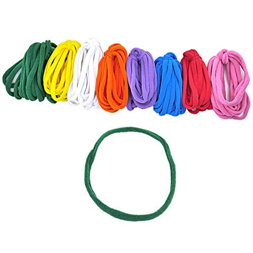 KRISMYA Kids Loom Loops Refills,192 Pcs Loom Potholder Loops Weaving Loom Loops with Multiple Colors for Kids DIY Crafts Supplies,Compatible with 7 Inch Weaving Loom - Image 3