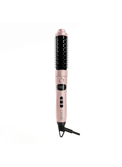 Heat Rounded Brush | 140–430°F | Versatile styling brush | Straighten, intensify, and curl | Infrared technology to preserve moisture | Shiny ends and professional waves | Gentle, fast, and quiet | Digital temperature monitor