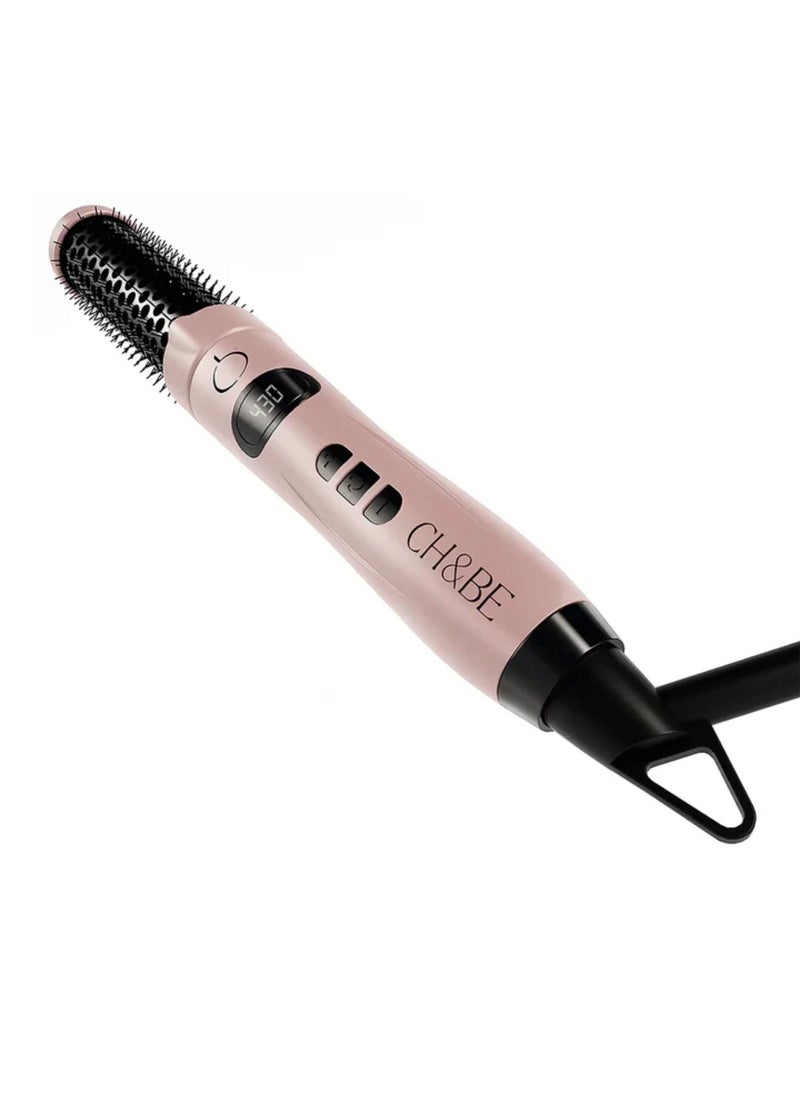 CH&BE Heat Rounded Brush | 140–430°F | Versatile styling brush | Straighten, intensify, and curl | Infrared technology to preserve moisture | Shiny ends and professional waves | Gentle, fast, and quiet | Digital temperature monitor  - Image 5