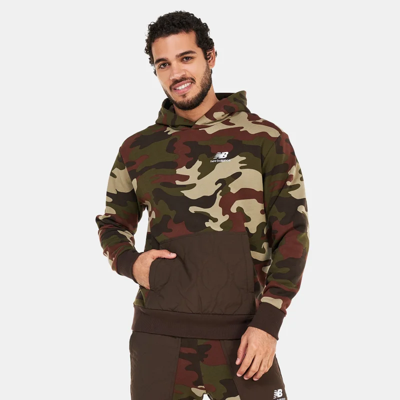 New Balance Men's Athletics Camo Fleece Hoodie