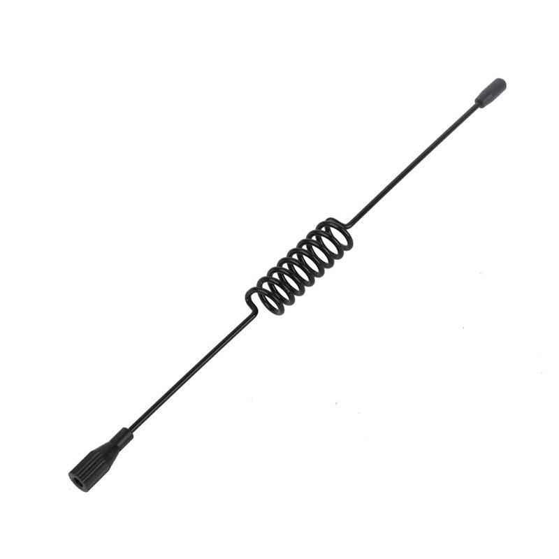 Rc Crawler Antenna 26cm Black Metal - Durable Decorative Accessory for Remote Control Car Hobbyists