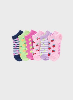 SKECHERS Kids 6 Pack Non Terry Socks  - Image 1