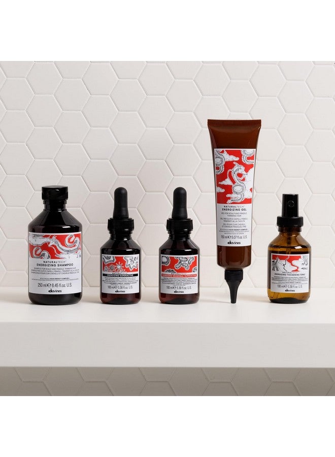 دافينز شامبو دافينيس ناتشورال تيك المنشط، منظف لطيف وحماية للشعر الهش أو الخفيف، ينشط فروة الرأس ويمنحها الطاقة 8.45 أونصة سائلة. - Image 4