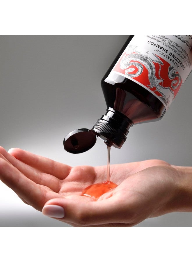 دافينز شامبو دافينيس ناتشورال تيك المنشط، منظف لطيف وحماية للشعر الهش أو الخفيف، ينشط فروة الرأس ويمنحها الطاقة 8.45 أونصة سائلة. - Image 3