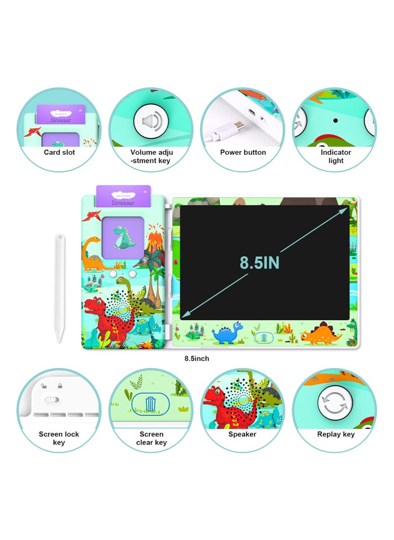 Generic - Talking Flash Cards with LCD Writing Tablet, Autism Sensory Toys for Autistic Children, Speech Therapy Toys, 224 Sight Words Educational Learning Toddler Toys for 3 4 5 6 Year Old - Image 1