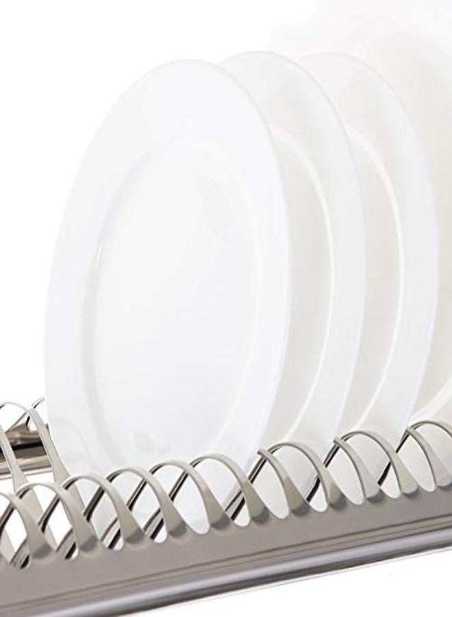DBr Stainless Steel Kitchen Dish Rack Drainer for Cabinet Width 60 cm (Silver) - Image 2