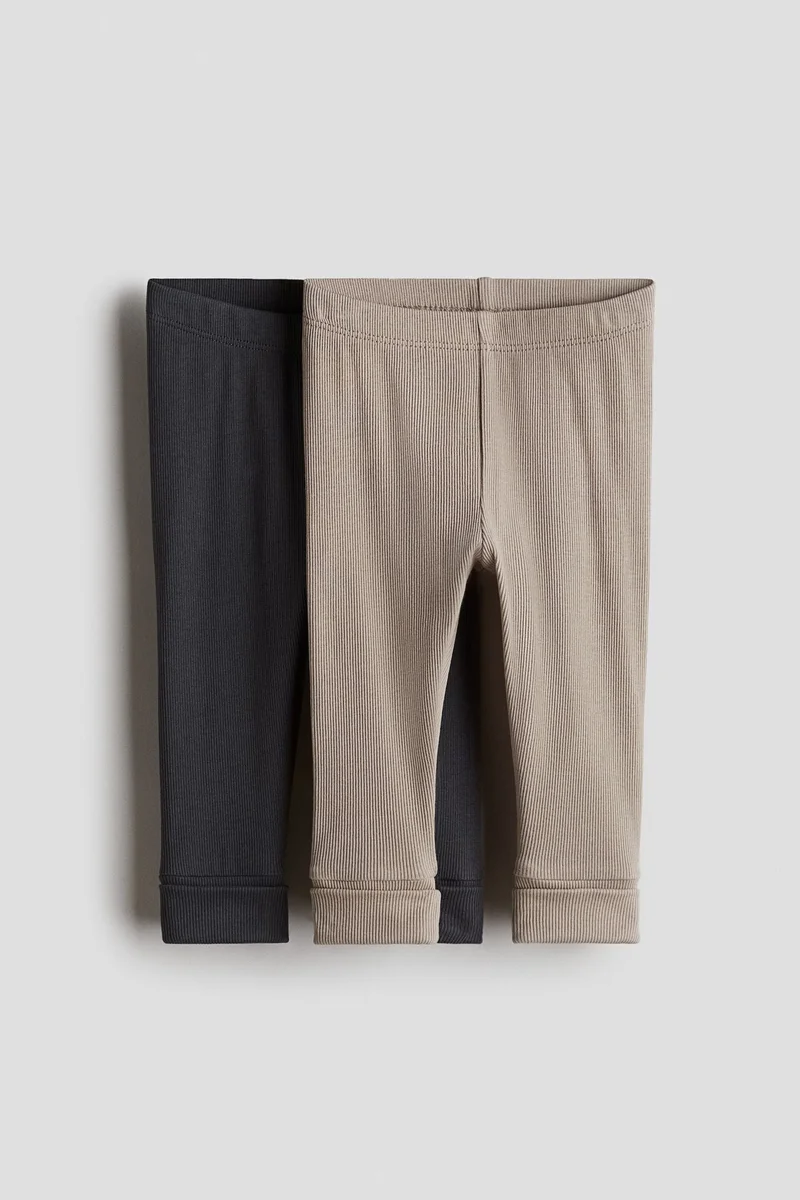H&M 2-pack adjustable-fit leggings