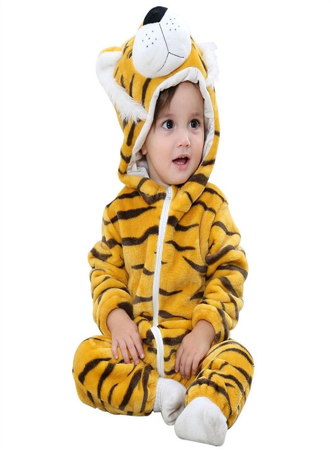 Loquat Baby Three-Dimensional Modeling Hooded Bodysuit 