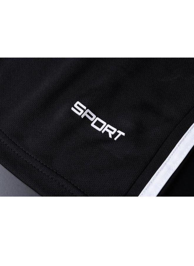 Mei Stylish - Men's Short and T-shirt Tracksuit Sports Suit Activewear Set - Image 1