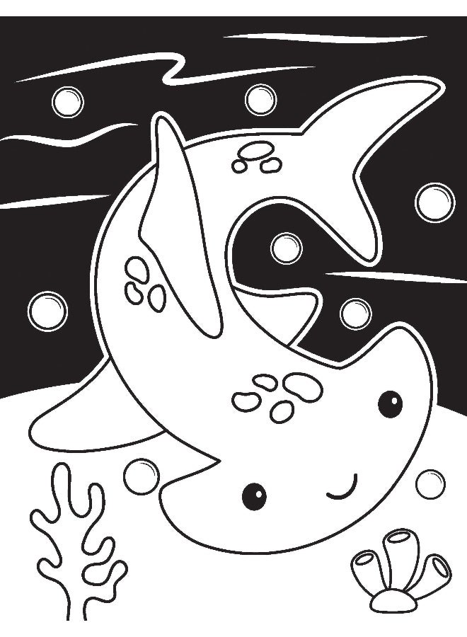 Dreamland Under Ocean Neon Colour and Sticker Dots Book  Over 500 Stickers - Image 4