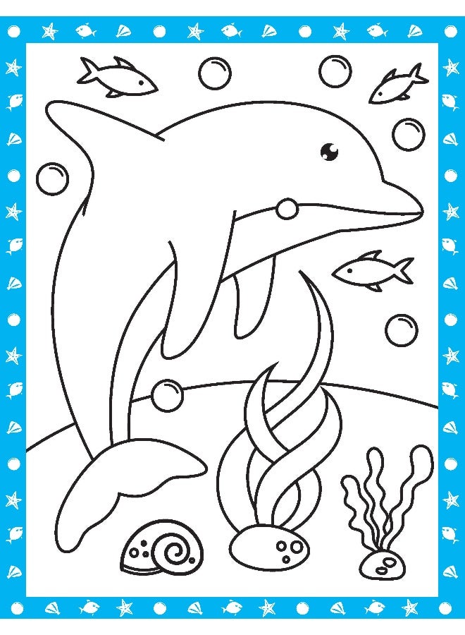 Dreamland Under Ocean Neon Colour and Sticker Dots Book  Over 500 Stickers - Image 5