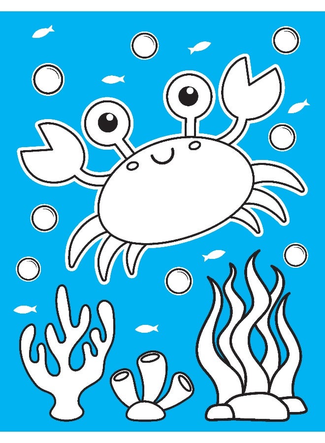 Dreamland Under Ocean Neon Colour and Sticker Dots Book  Over 500 Stickers - Image 3
