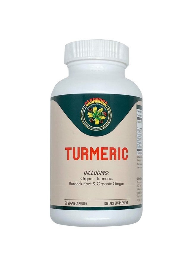 Carnivora Turmeric - Support for Joints and Digestive Health (90 Vegan Capsules) - Image 1