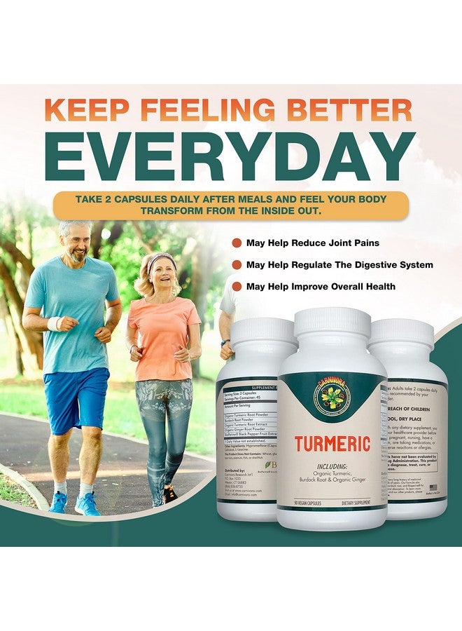 Carnivora Turmeric - Support for Joints and Digestive Health (90 Vegan Capsules) - Image 5