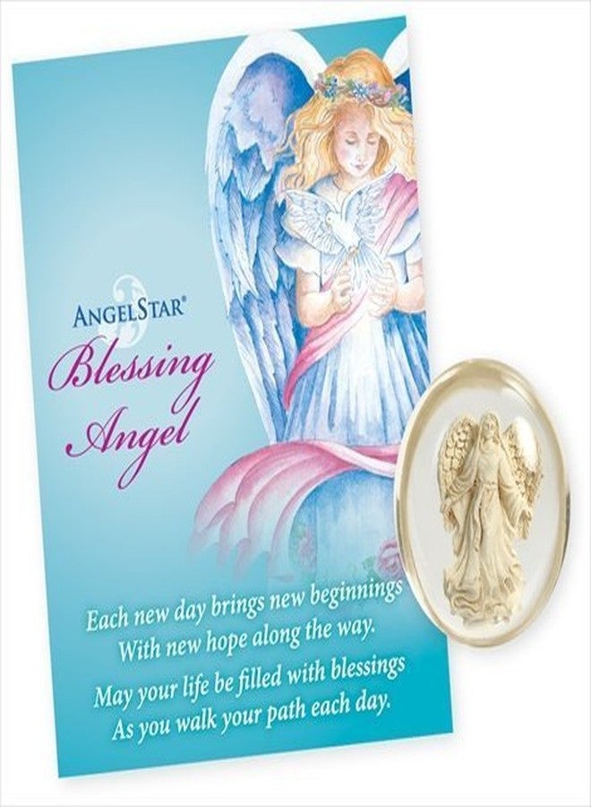 AngelStar 8707 Blessing Angel Stone - Pack of 4