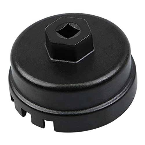 VKVXCLON Oil Filter Wrench, Oil Filter Removal Tool Compatible with Toyota 2010-2017 Prius, 2009-2017 Corolla, 2009-2013 Matrix; 2011-2017 Lexus CT200h; 2008-2014 Scion xD and More for 1.8L 4 Cylinder Engine - Image 1