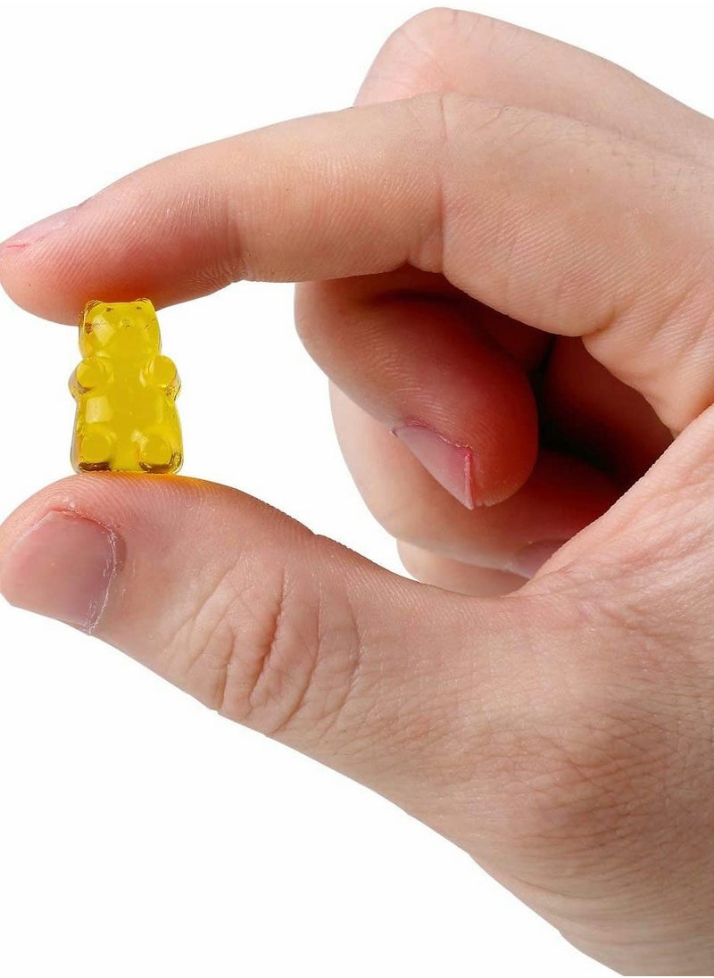 Generic - Silicone Gummy Bear Candy Molds Set of Three, 50 Cavity Gummy Bear Molds with Extra Dropper - Image 1