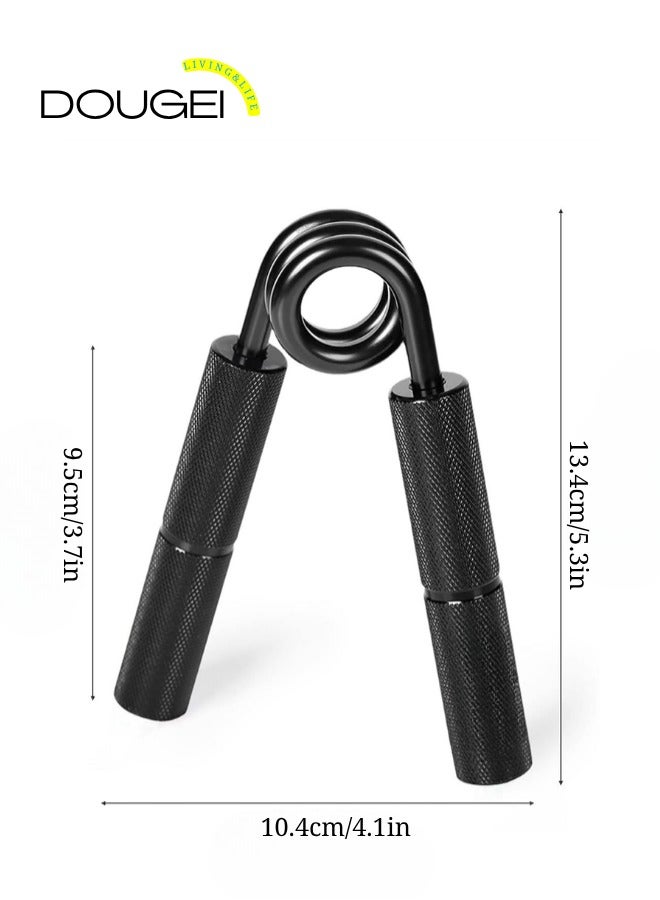 DOUGEI 6PCS Metal Grip Strength Trainer Set 50-300LB Hand Grip Strengthener Forearm Strengthener Heavy-Duty Finger Exerciser Hand Gripper for Wrist Rehabilitation Strength Training and Exercise - Image 2