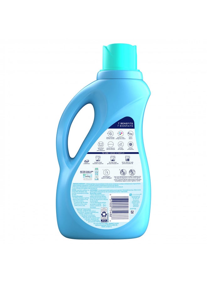 Downy Downy Ultra Laundry Fabric Softener Liquid, Cool Cotton Scent, Two 51 Fl Oz Bottles, 120 Total Loads  - Image 2