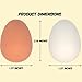 PowerTRC 24 Pcs Bouncy Rubber Eggs Toys 216 inches Fake Bouncing Eggs for DIY Easter Realistic Lifelike Pretend Play Food Funny Party Favors Bulk Fetch Pet Toys - Image 4