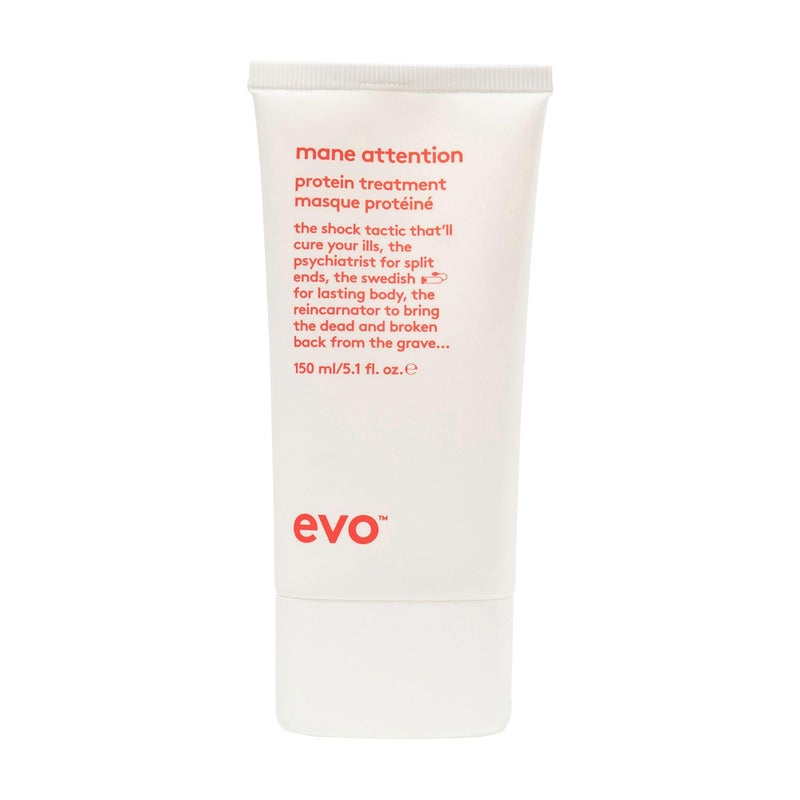 EVO Mane Attention Protein Hair Treatment - Moisturize, Repairs & Strengthens Hair - 150ml / 5.1fl.oz - Image 1