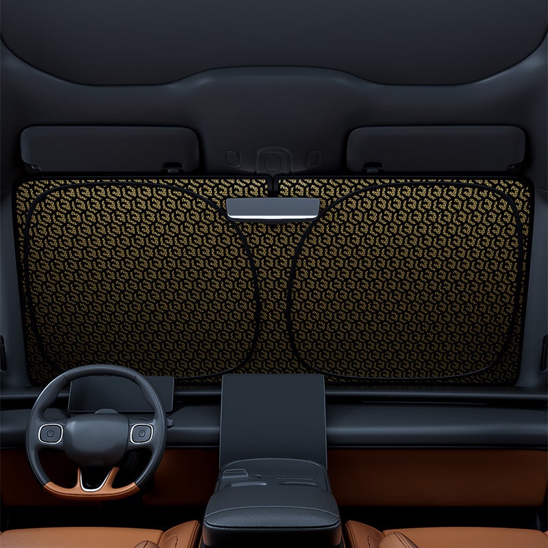 Laser Silver Car Windshield Sun Shade - Image 4