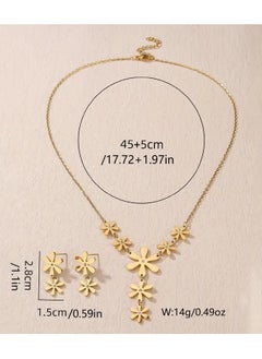 Home Clearance Sale 3pcs Jewelry Set for Women - Stainless Steel Snowflake Pendant Necklace & Earrings with Sparkling Rhinestones, Perfect for Valentine's Day, Holiday, and New Year Gifts  - Image 4
