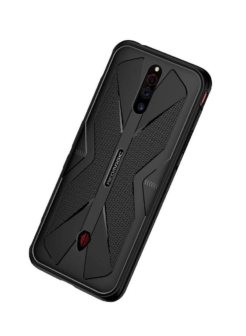 IAF Anti-Scratches Shockproof TPU Case Cover For Nubia Red Magic Pro 5G Black - Image 1