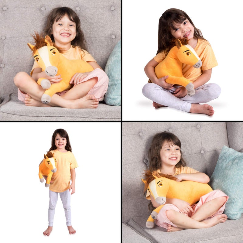 Franco Kids Bedding Super Soft Plush Cuddle Pillow Buddy, One Size, Spirit Riding Free Horse - Image 5