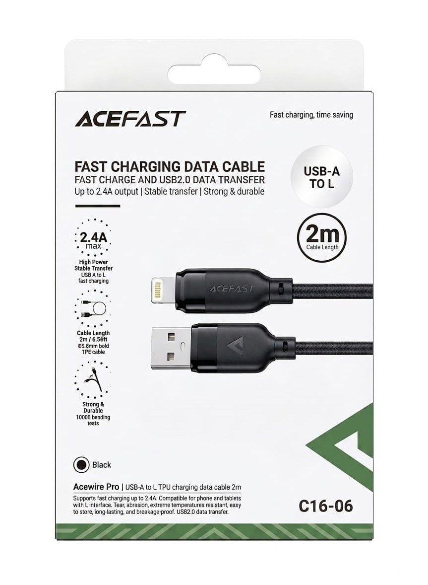 ACEFAST ACEFAST 2 4a And Data Transfer Cable 2.4 A Z4F5E32AEF2BC727047D4Z