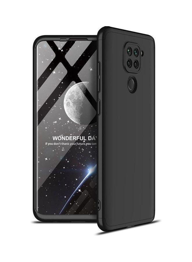 360 TPU 3 Pieces Protective Case For Xiaomi Redmi Note 9 Black