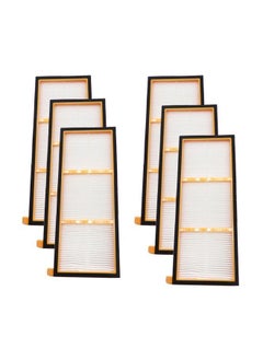 NIBEMINENT 6-Piece Replacement Filter H24301-7 Black/Yellow  - Image 1