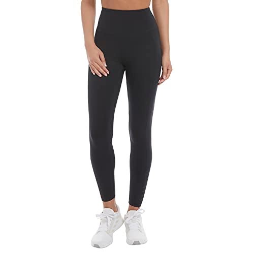 Danskin Women's High Rise Contour Bonded Ankle Leggings Black Salt - Image 5