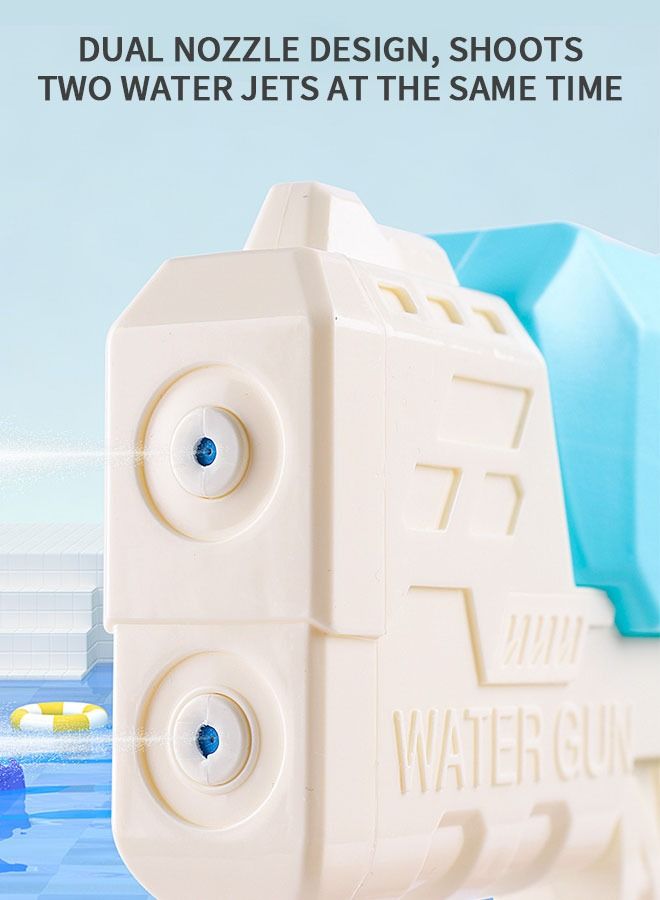 GROIC 2 Nozzles Water Guns,2 Pcs Water Blaster,Squirt Guns Long Shooting Range Summer Water Toy Gun for Outdoor Pool Beach Garden Fighting - Image 2