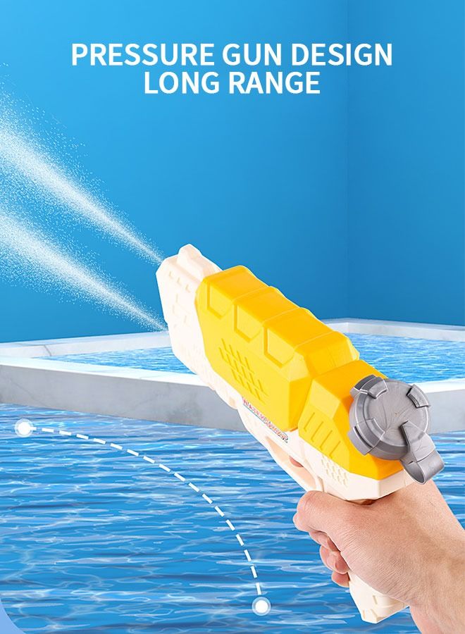 GROIC 2 Nozzles Water Guns,2 Pcs Water Blaster,Squirt Guns Long Shooting Range Summer Water Toy Gun for Outdoor Pool Beach Garden Fighting - Image 4