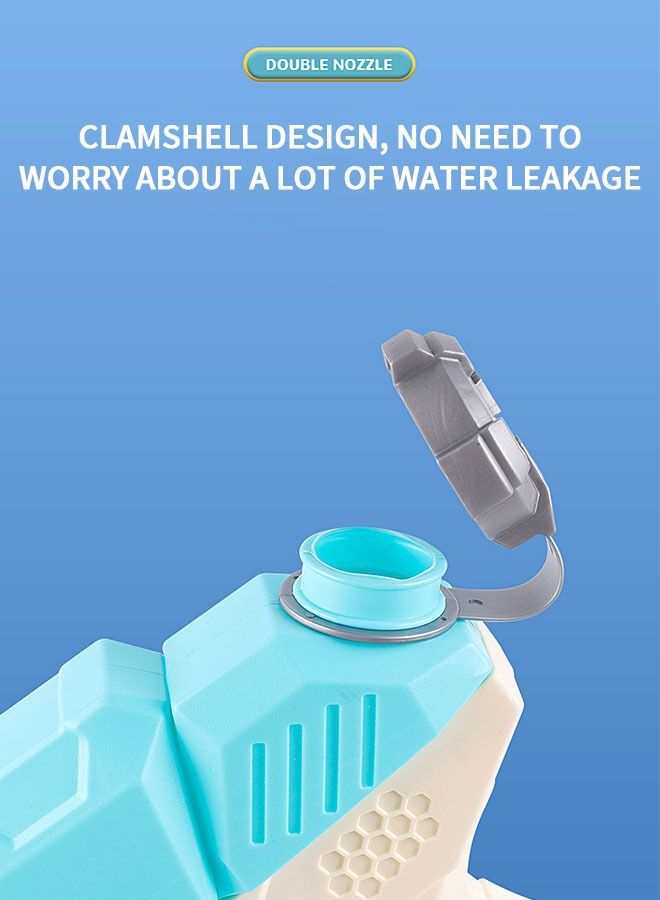 GROIC 2 Nozzles Water Guns,2 Pcs Water Blaster,Squirt Guns Long Shooting Range Summer Water Toy Gun for Outdoor Pool Beach Garden Fighting - Image 5