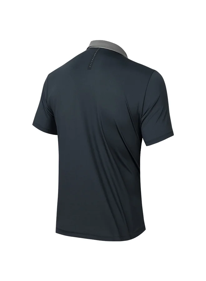 ANTA Men's Regular Fit Workout Training Commute Short Sleeve Polo